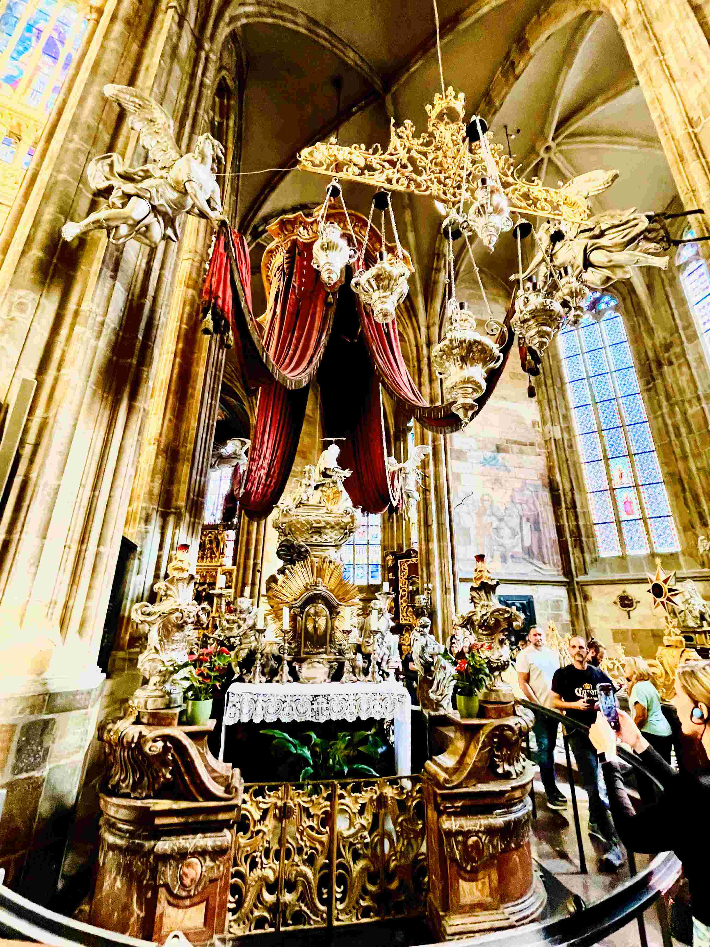 St. Vitus Castle Alter from afar
